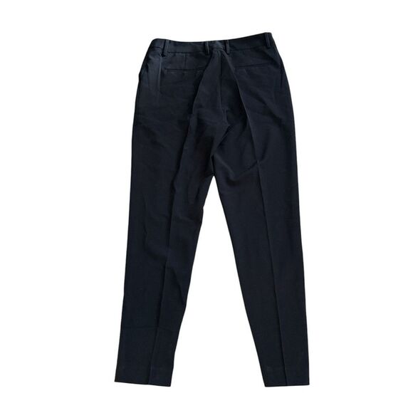 Eva Longoria Slim Fit‎ Ankle Pants Black Size 8 Side Zipper Stretch NWT - Picture 2 of 7